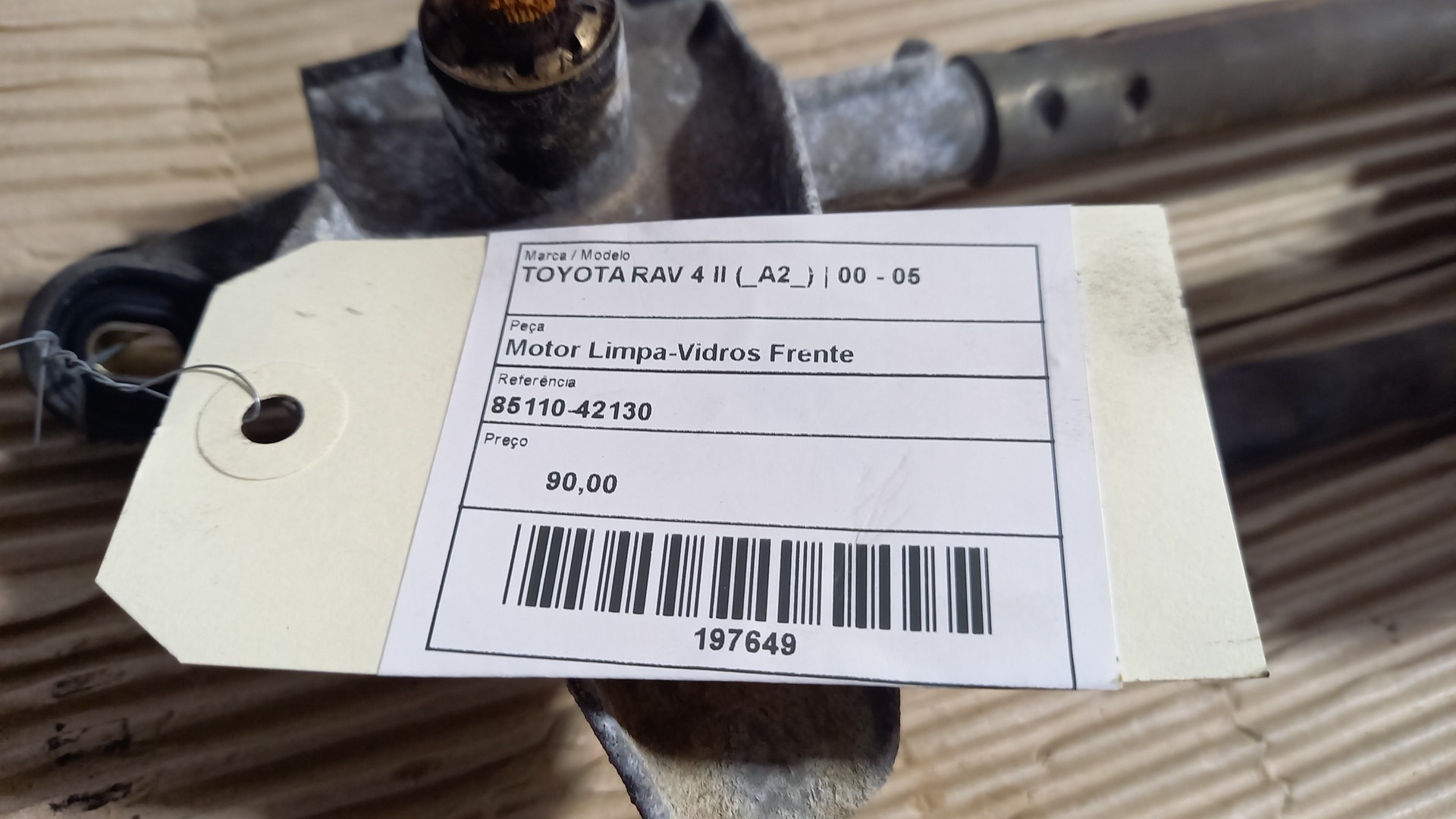 Motor Limpa-Vidros Frente TOYOTA RAV 4 II (_A2_) | 00 - 05 Imagem-2