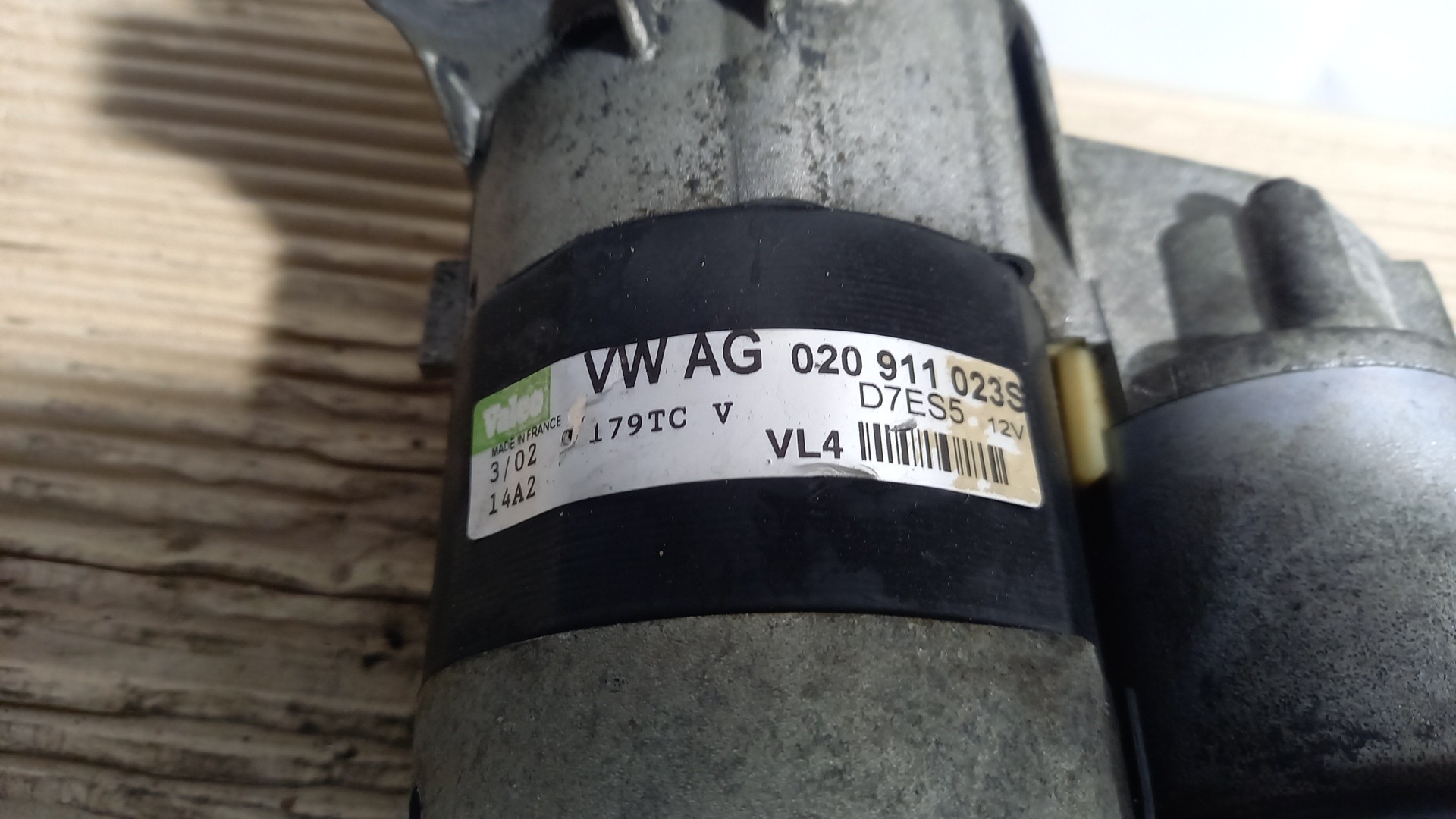 Motor de Arranque VOLKSWAGEN GOLF IV Variant (1J5) | 99 - 06 Imagem-2