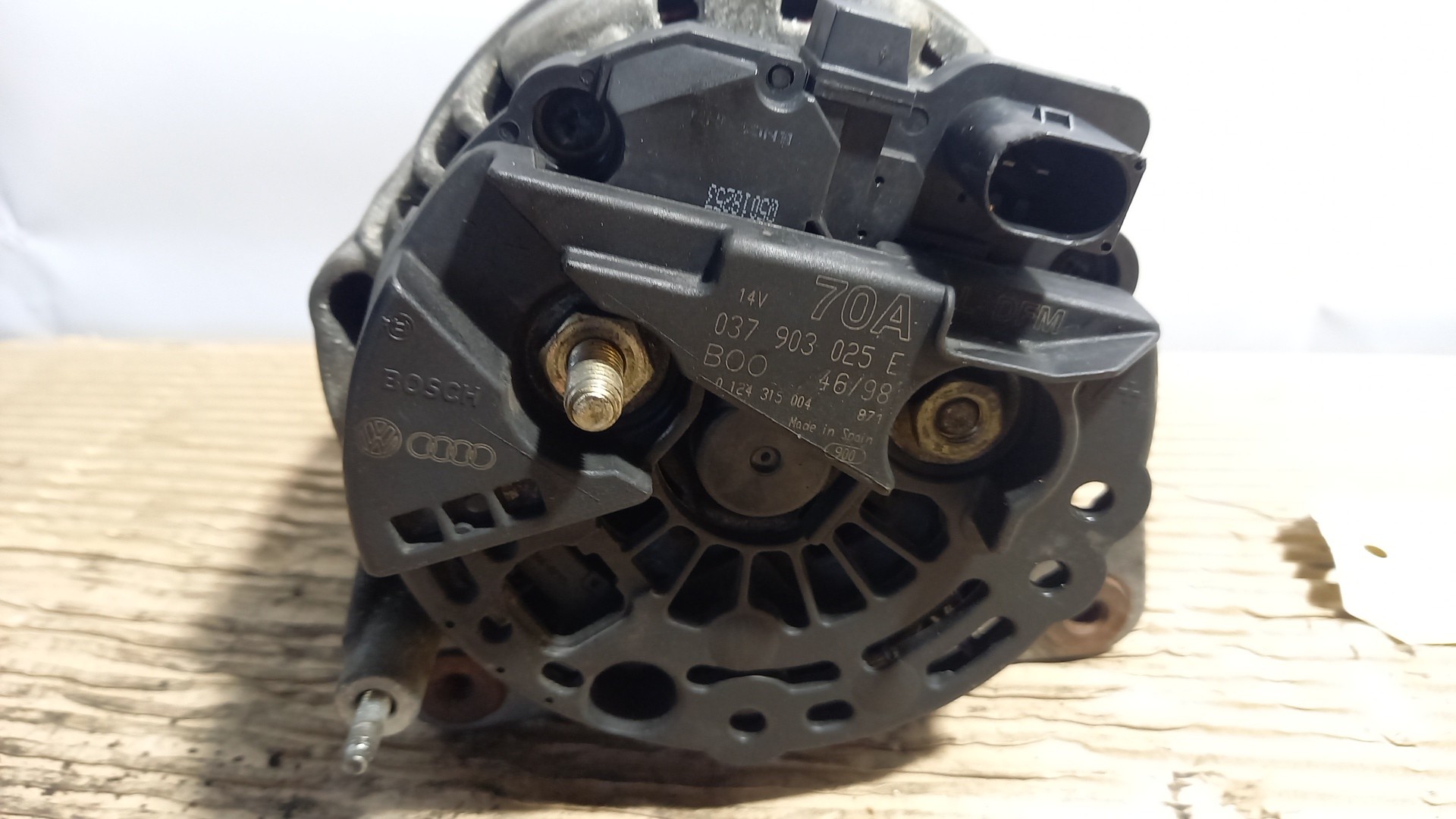Alternador VOLKSWAGEN GOLF IV (1J1) | 97 - 07 Imagem-2