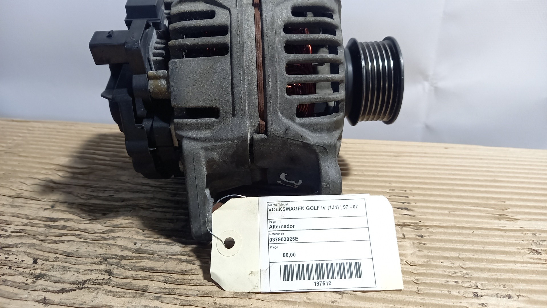 Alternador VOLKSWAGEN GOLF IV (1J1) | 97 - 07 Imagem-3