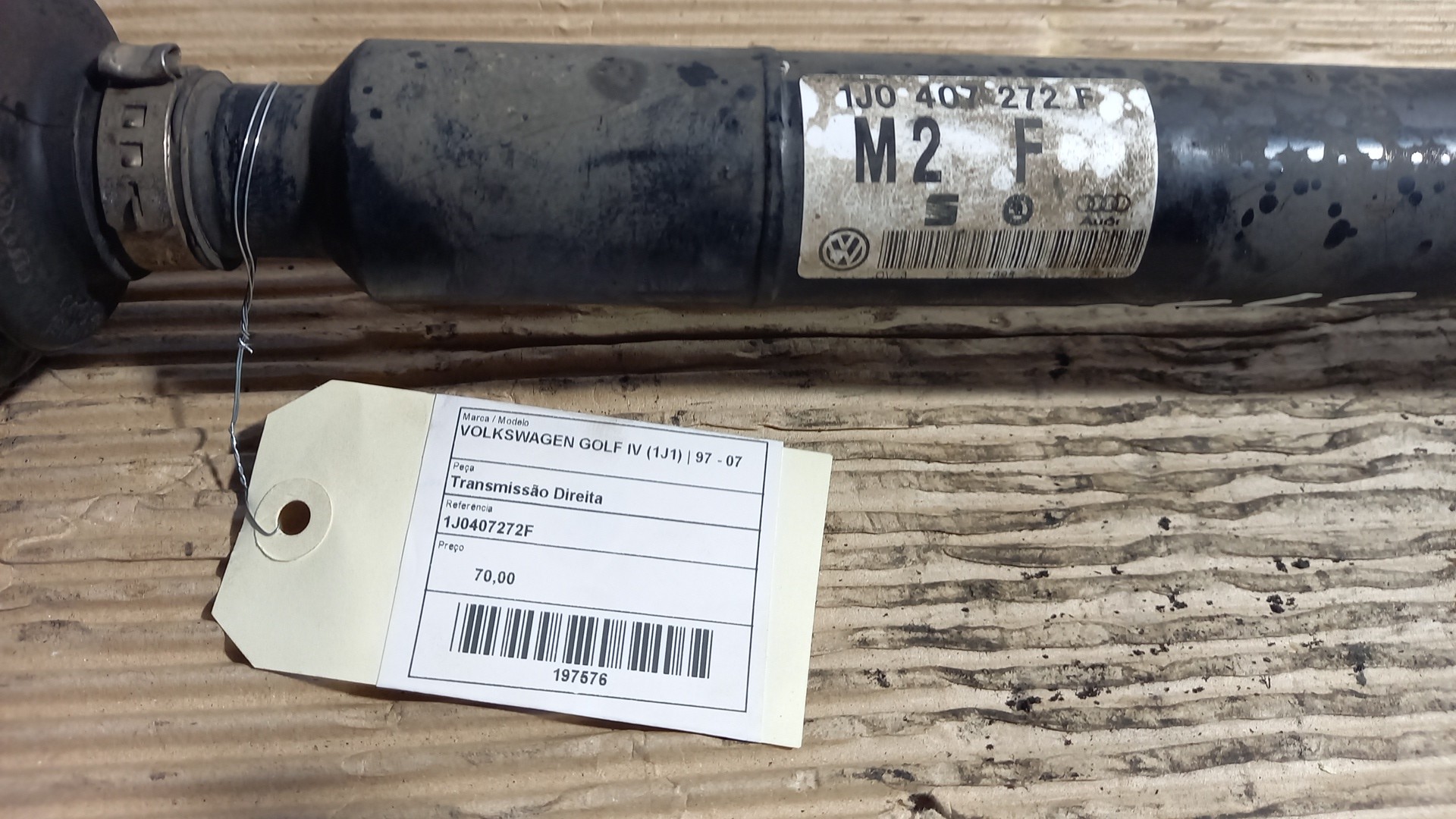 Transmissão Frente lado direito VOLKSWAGEN GOLF IV (1J1) | 97 - 07 Imagem-1