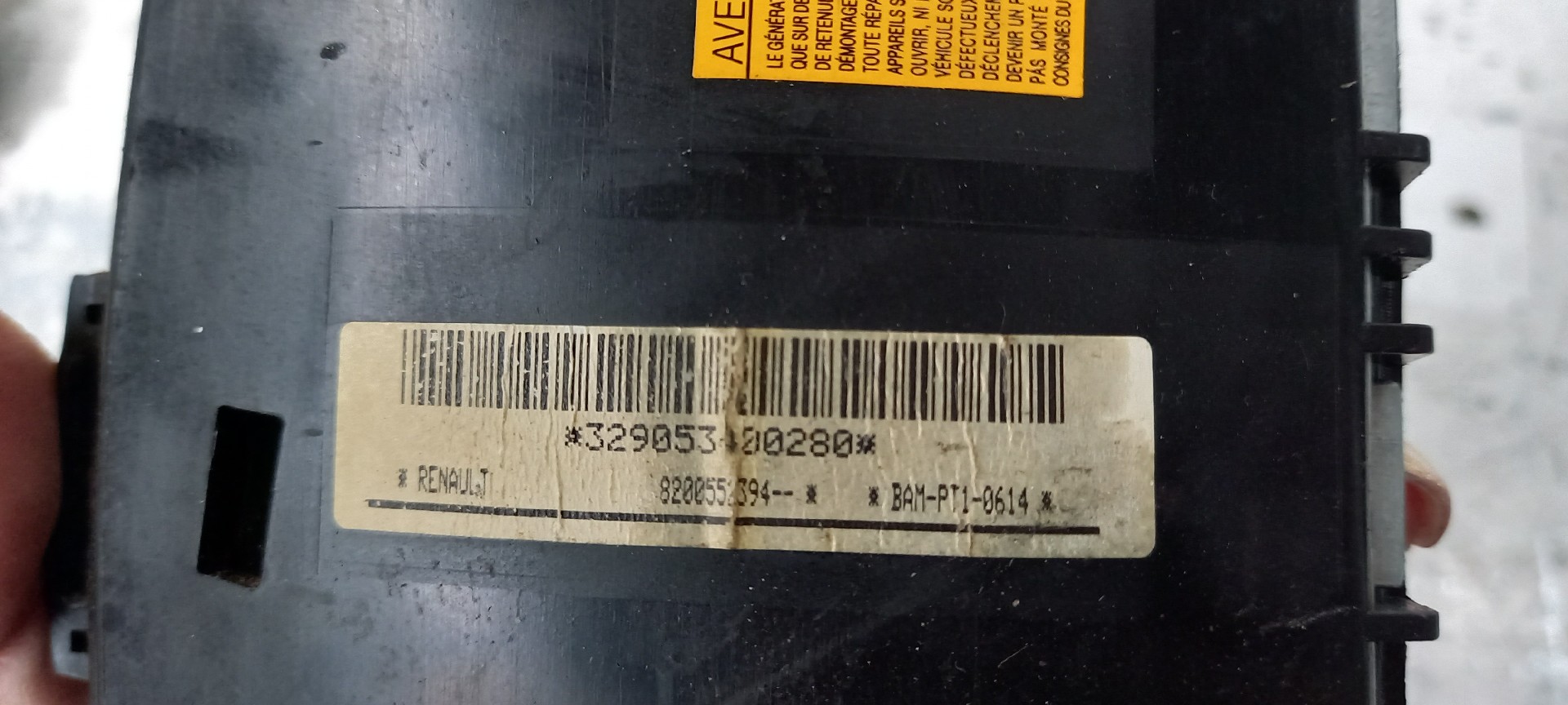 Almofada / Airbag Banco Esquerdo RENAULT CLIO III (BR0/1, CR0/1) | 05 -  Imagem-1