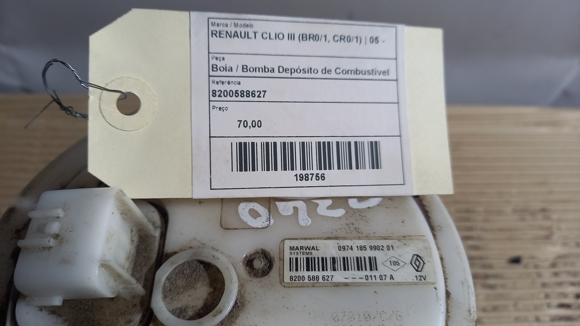 Boía / Bomba Depósito de Combustível RENAULT CLIO III (BR0/1, CR0/1) | 05 -  Imagem-2