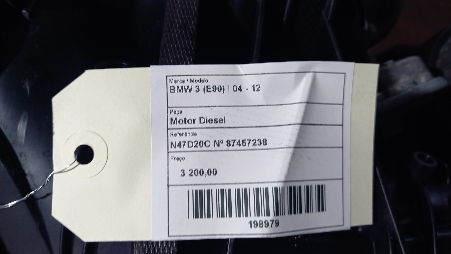 Motor BMW 3 (E90) | 04 - 12 Imagem-4