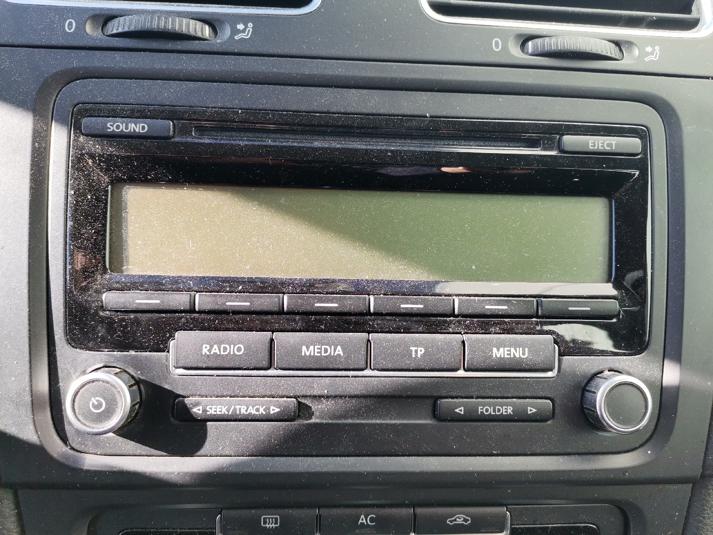 Rádio VOLKSWAGEN GOLF VI (5K1) | 08 - 14