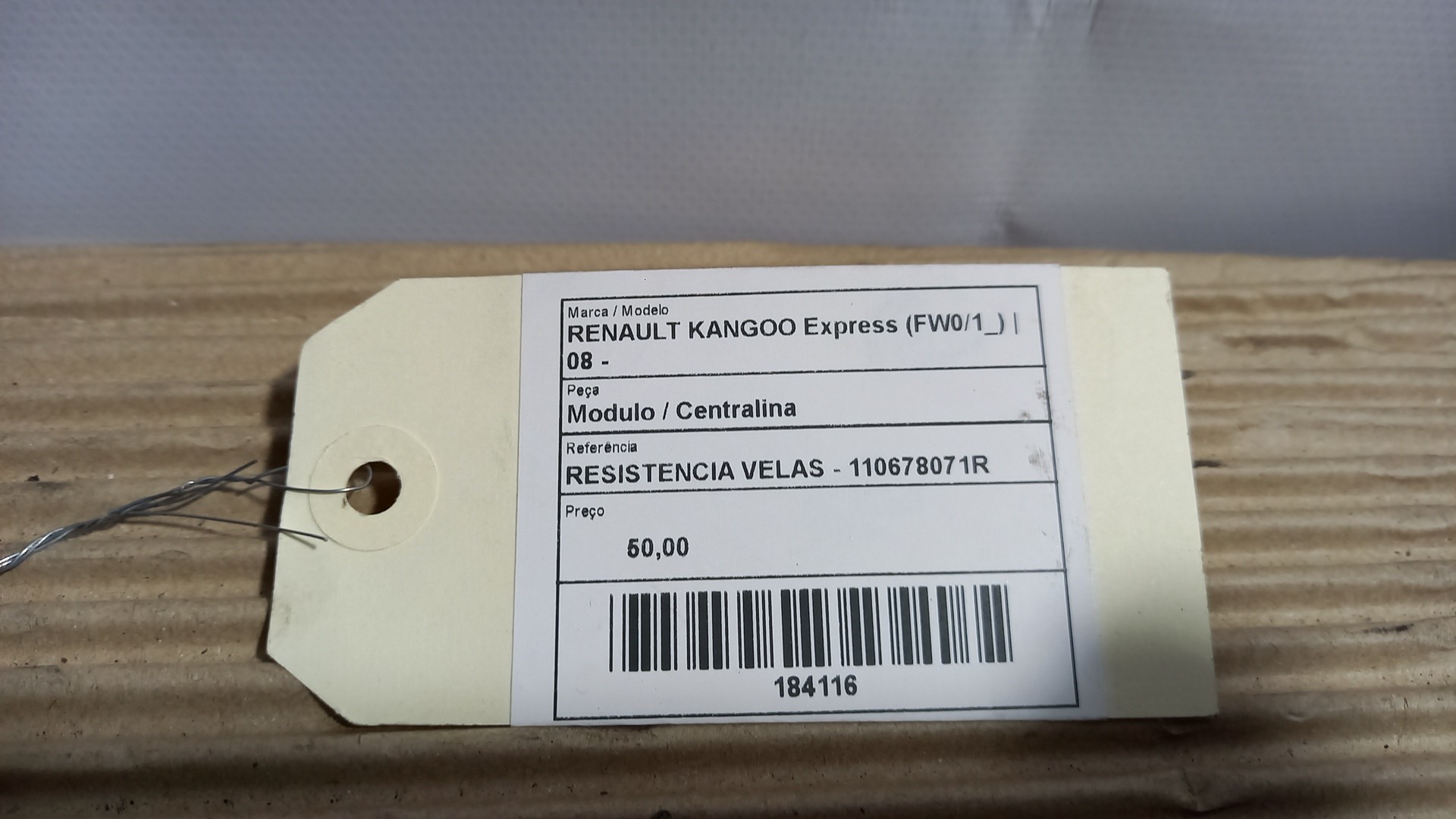Engine Module RENAULT KANGOO Express (FW0/1_) | 08 -  Imagem-2