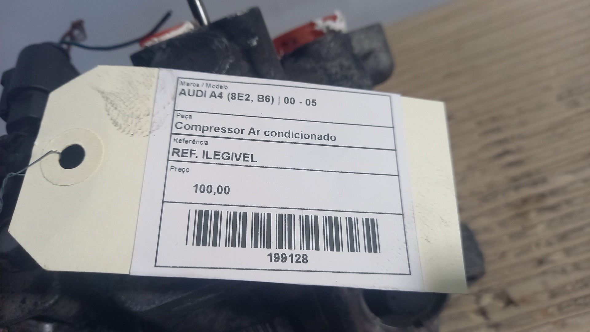 Compressor AC AUDI A4 (8E2, B6) | 00 - 05 Imagem-2