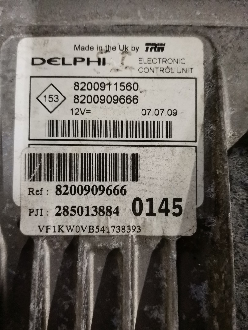 Módulo / Centralina RENAULT KANGOO / GRAND KANGOO (KW0/1_) | 08 -  Imagem-1