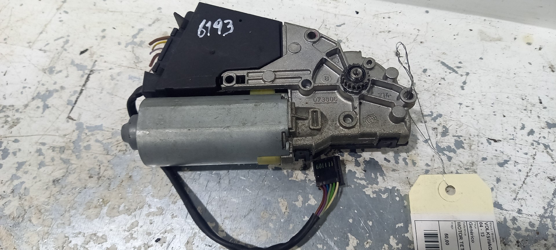 Motor Teto Abrir VOLKSWAGEN GOLF PLUS (5M1, 521) | 04 - 13