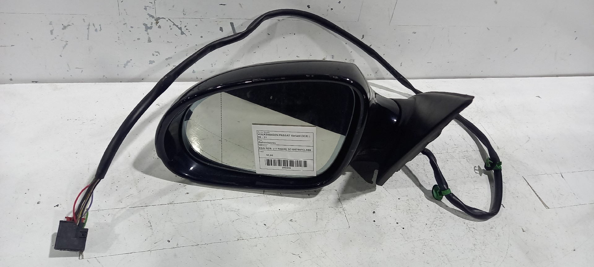 Retrovisor Lado Esquerdo VOLKSWAGEN PASSAT Variant (3C5) | 05 - 11