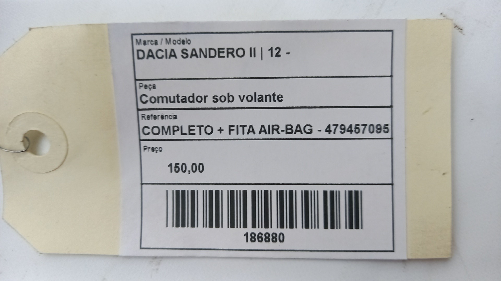 Manetes Luzes/Piscas e Limpa-vidros DACIA SANDERO II | 12 -  Imagem-1