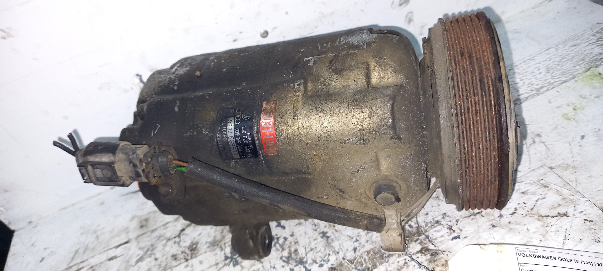Compressor AC VOLKSWAGEN GOLF IV (1J1) | 97 - 07