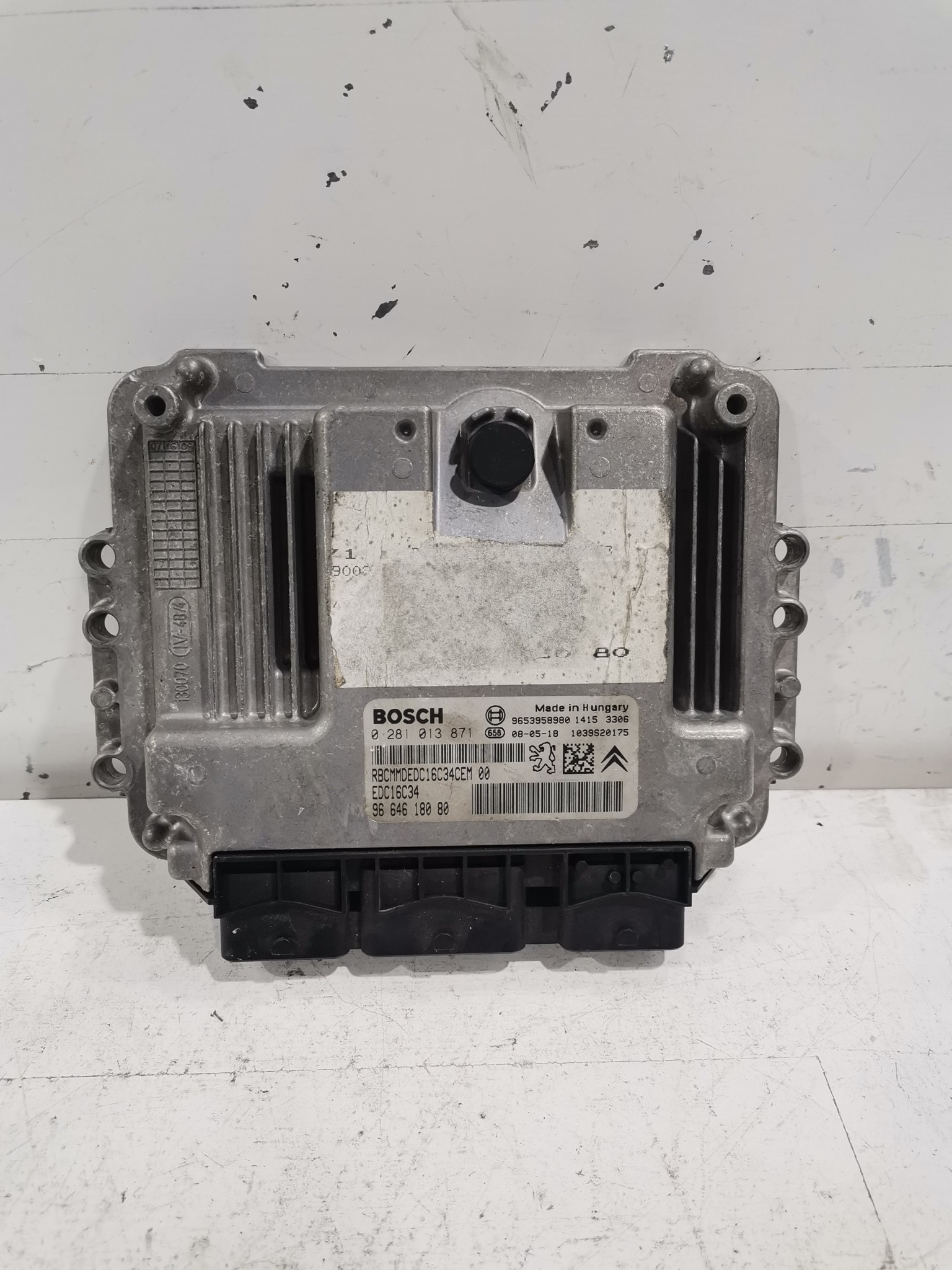 Engine Module PEUGEOT 308 I (4A_, 4C_) | 07 - 16