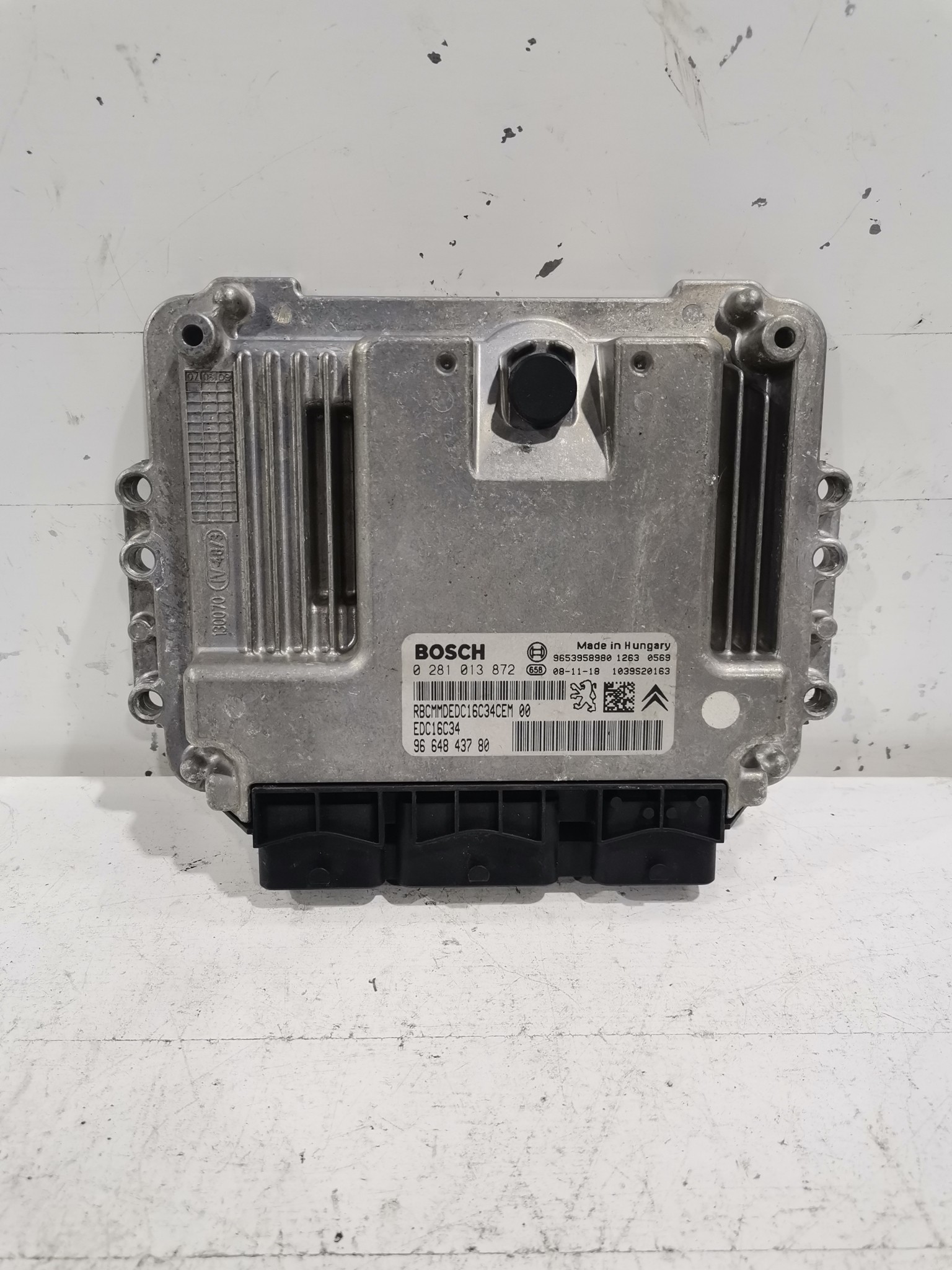 Engine Module PEUGEOT 207 (WA_, WC_) | 06 - 15