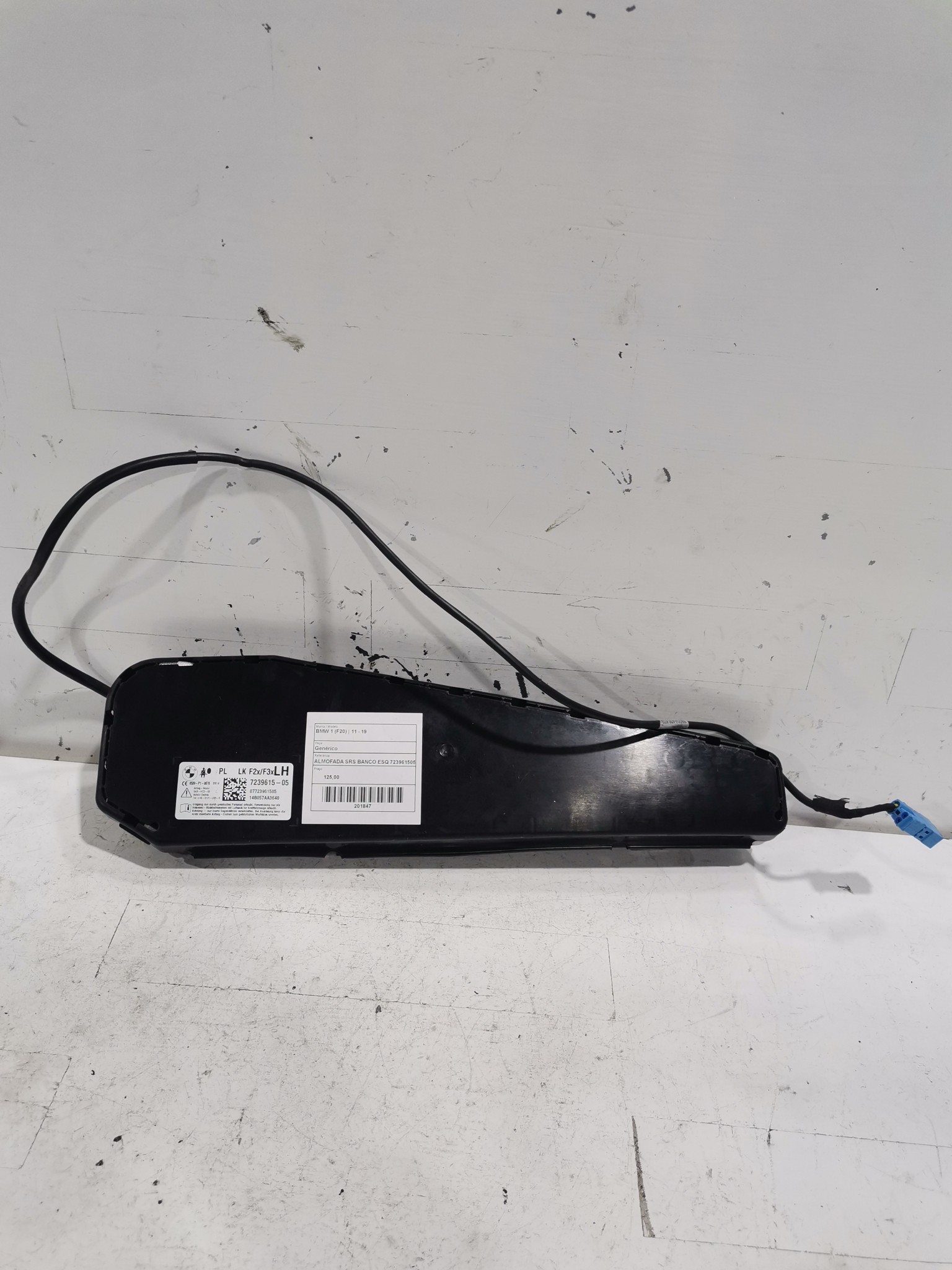 Almofada / Airbag Banco Esquerdo BMW 1 (F20) | 11 - 19