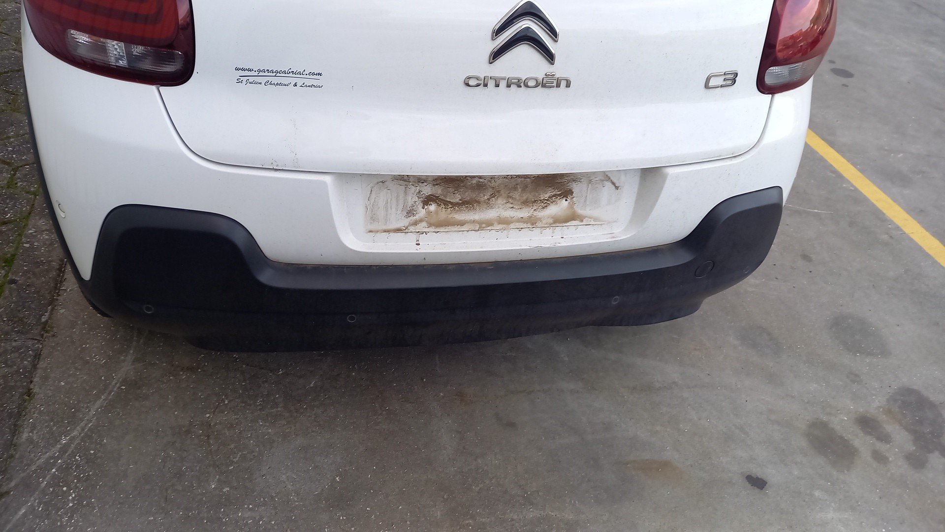 Pára-choques de Trás CITROEN C3 III (SX) | 16 - 