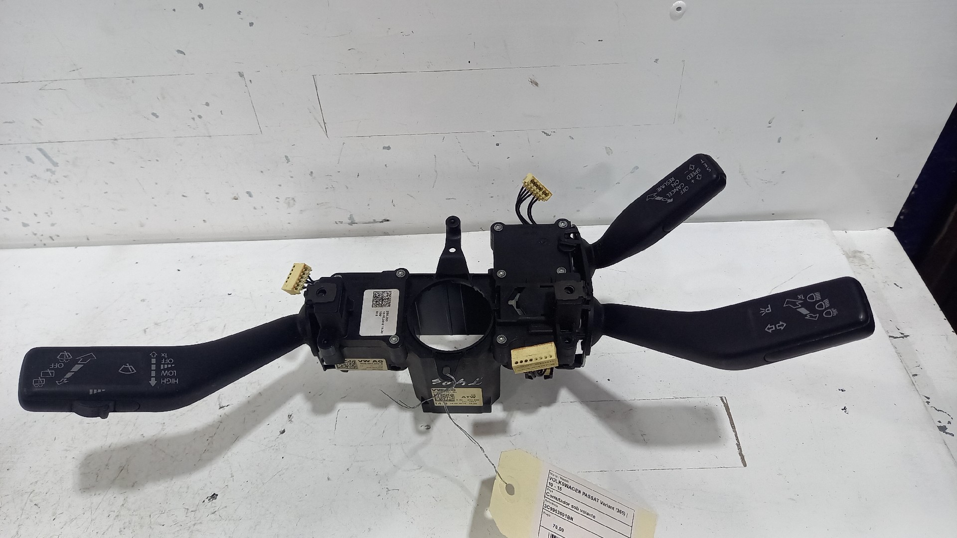 Manetes Luzes/Piscas e Limpa-vidros VOLKSWAGEN PASSAT Variant (365) | 10 - 15