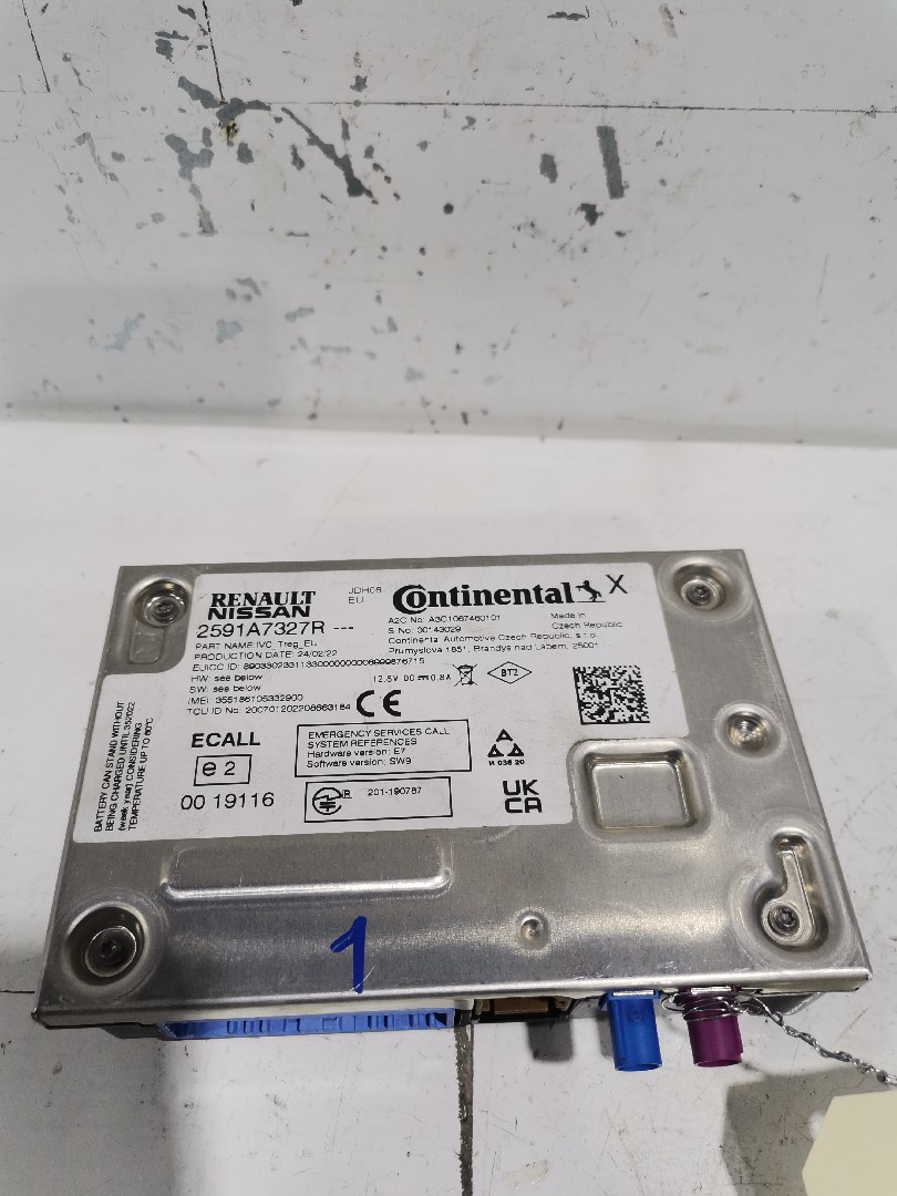 Módulo / Centralina NISSAN TOWNSTAR (XFK) | 22 -