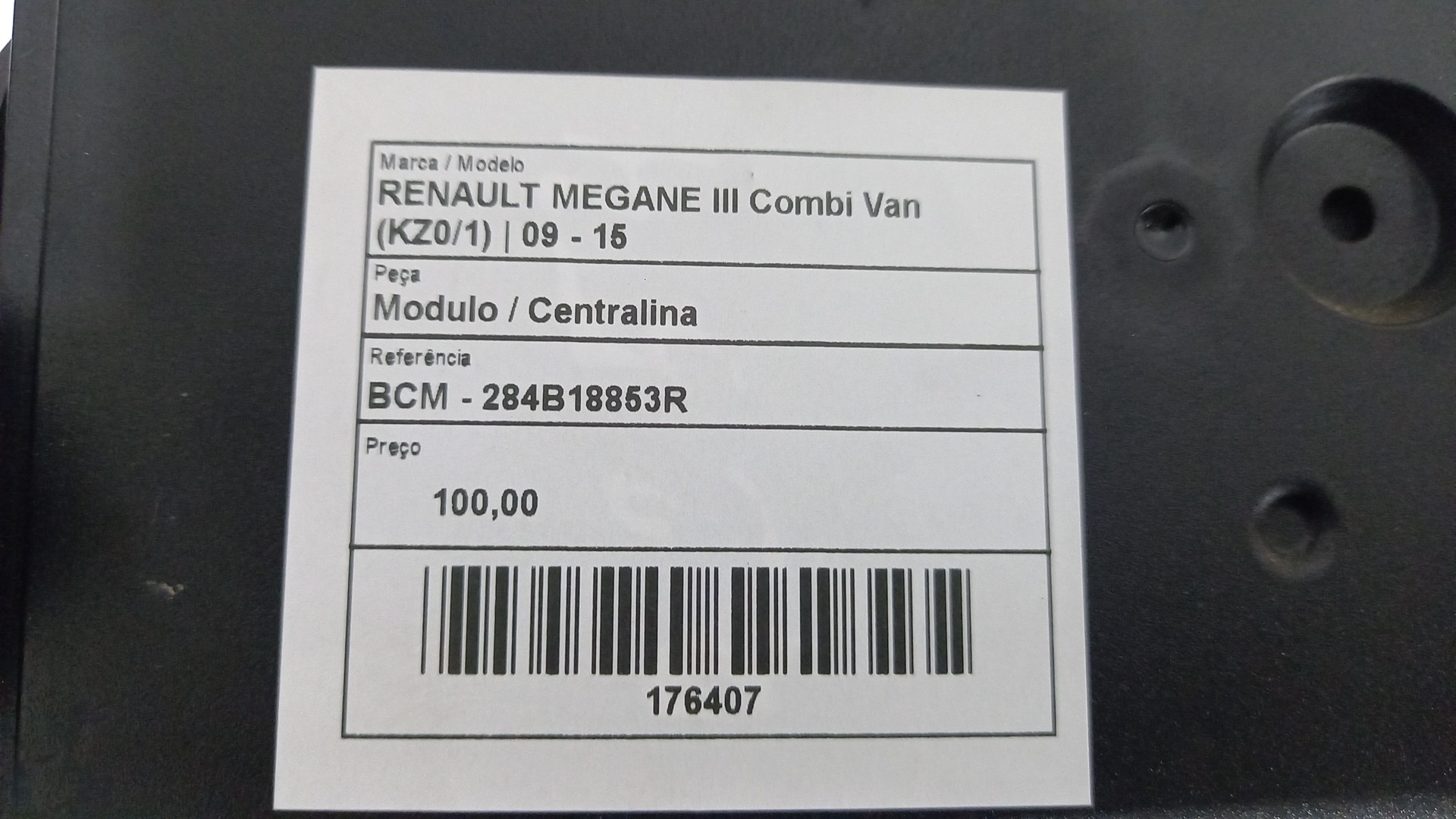 Módulo / Centralina RENAULT MEGANE III Combi Van (KZ0/1) | 09 - 15