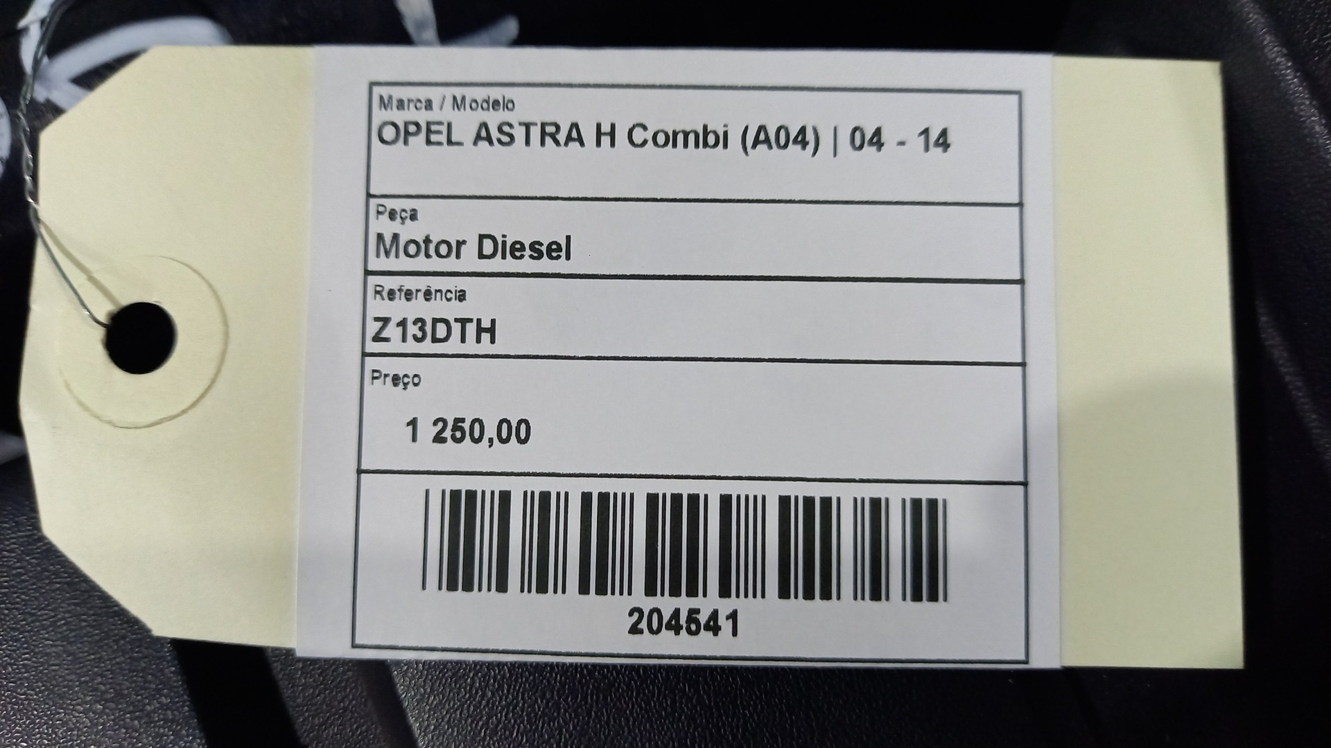 Motor Diesel OPEL ASTRA H Combi (A04) | 04 - 14 Imagem-5