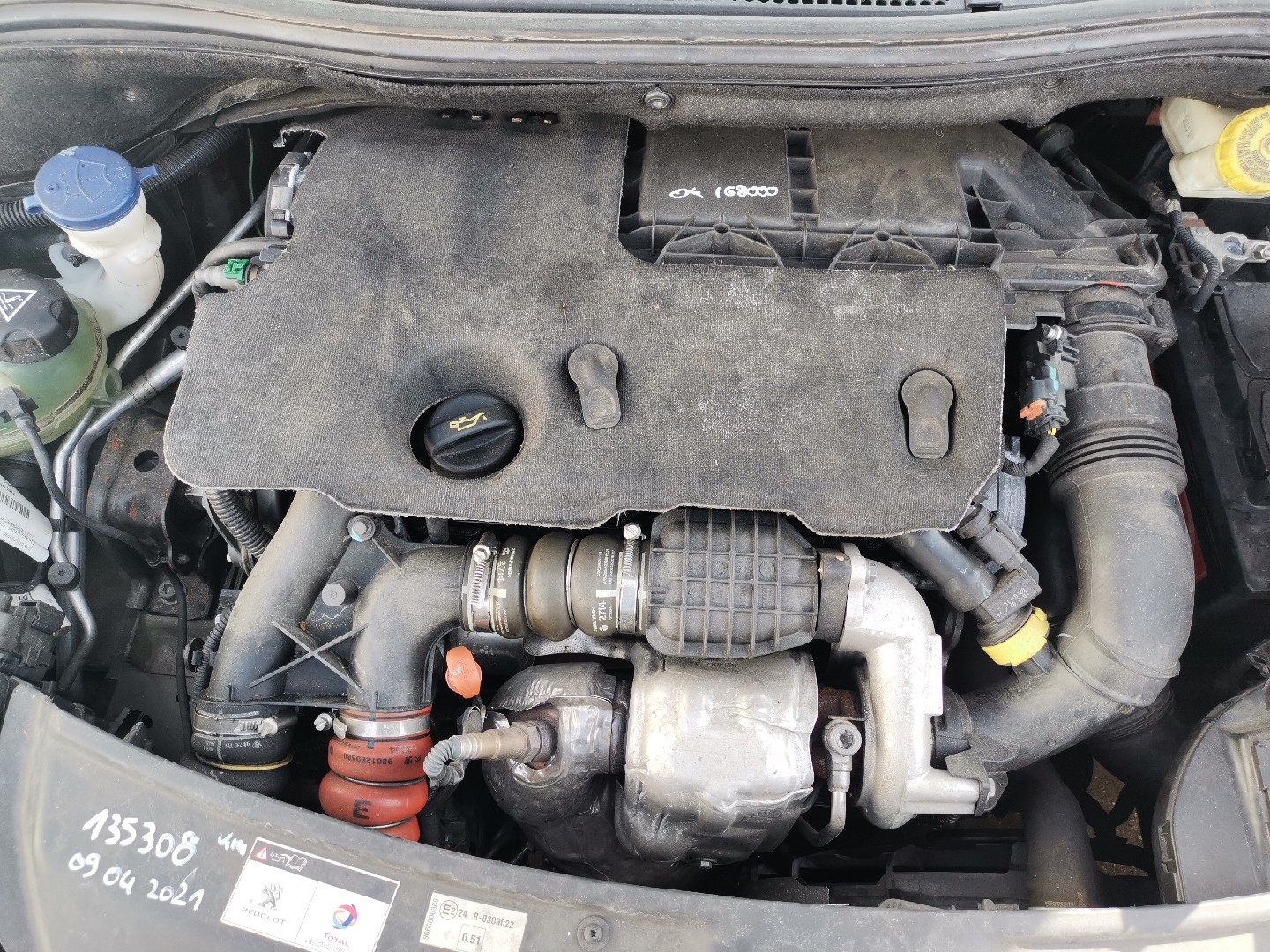 Motor Diesel PEUGEOT 208 I (CA_, CC_) | 12 - 