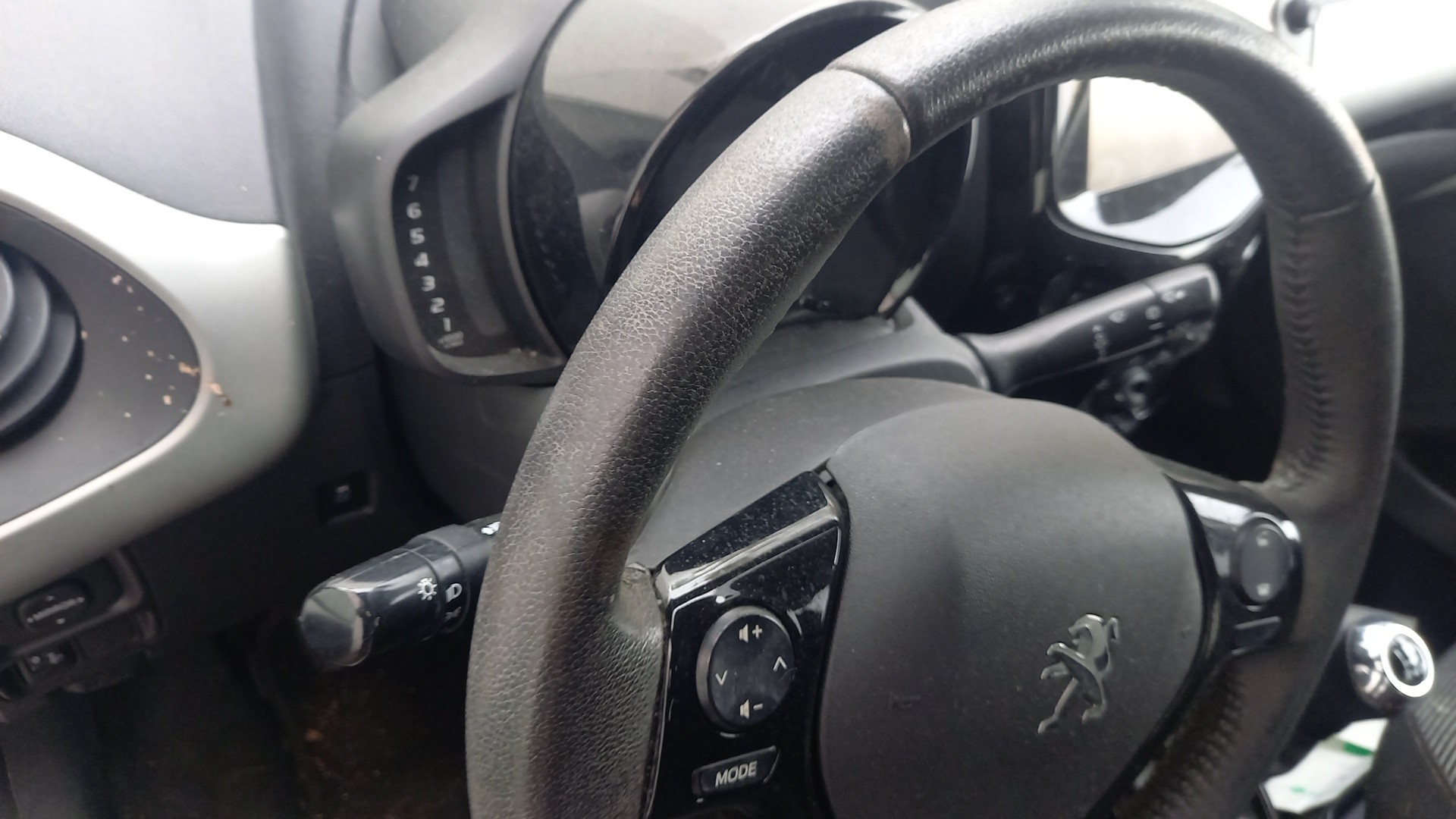 Manetes Luzes/Piscas e Limpa-vidros PEUGEOT 108 | 14 - 