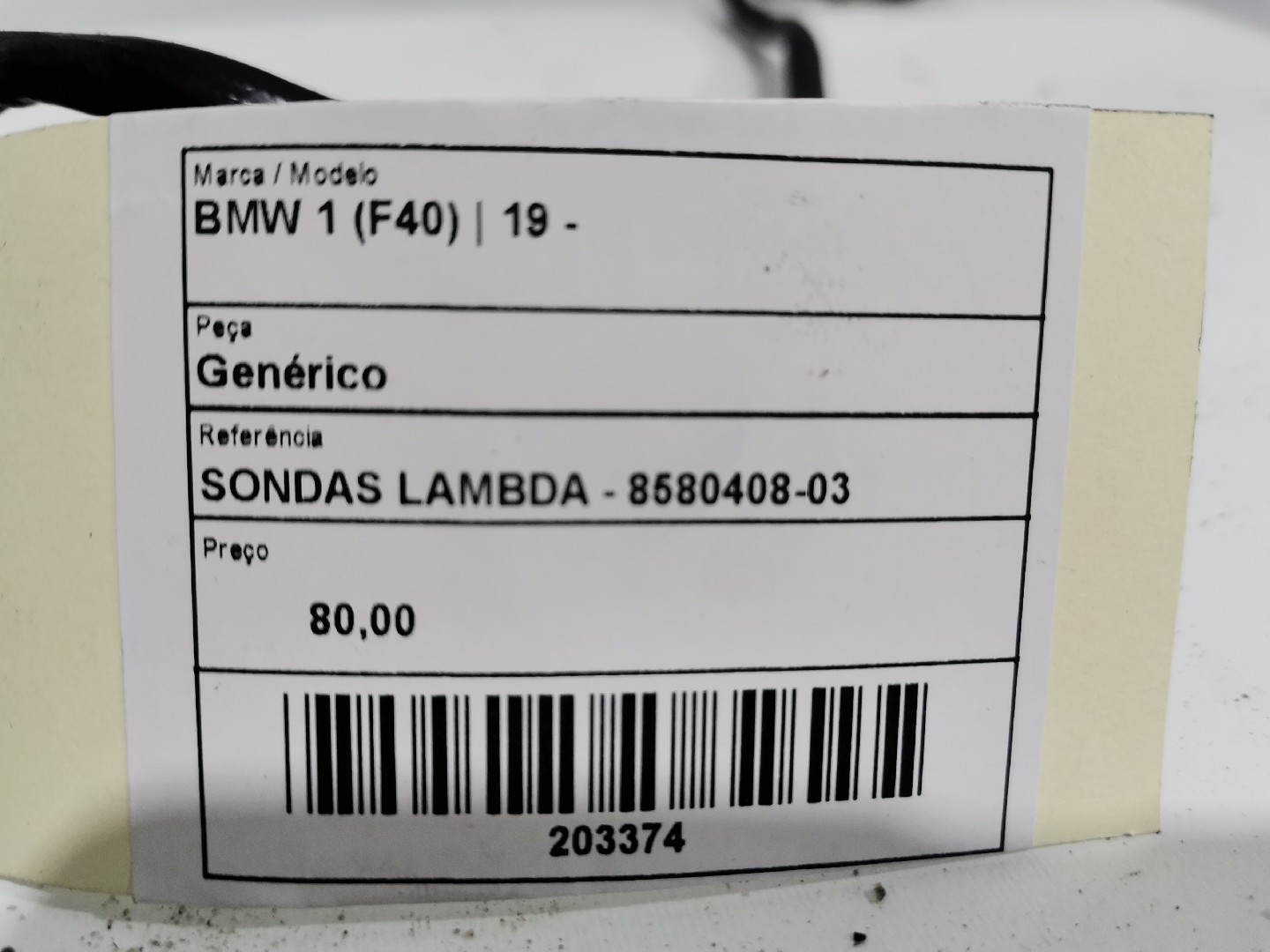 Sonda Lambda BMW 1 (F40) | 19 - 