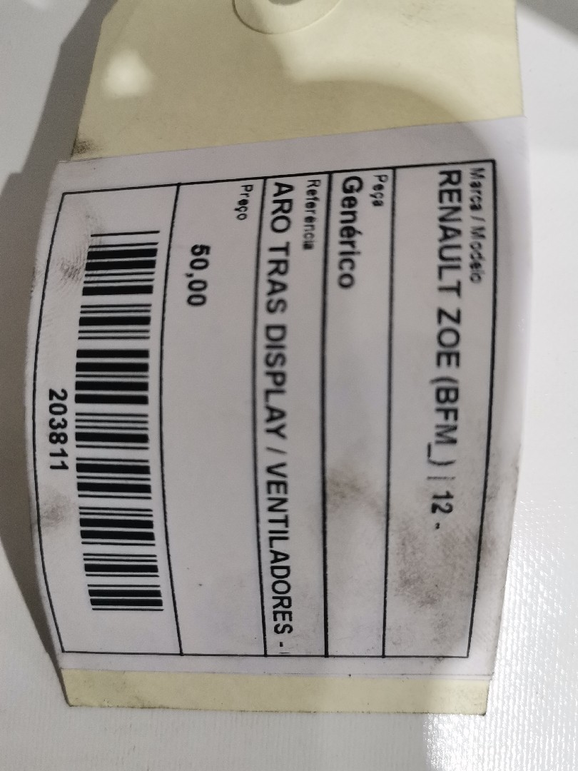 Genérico RENAULT ZOE (BFM_) | 12 - 