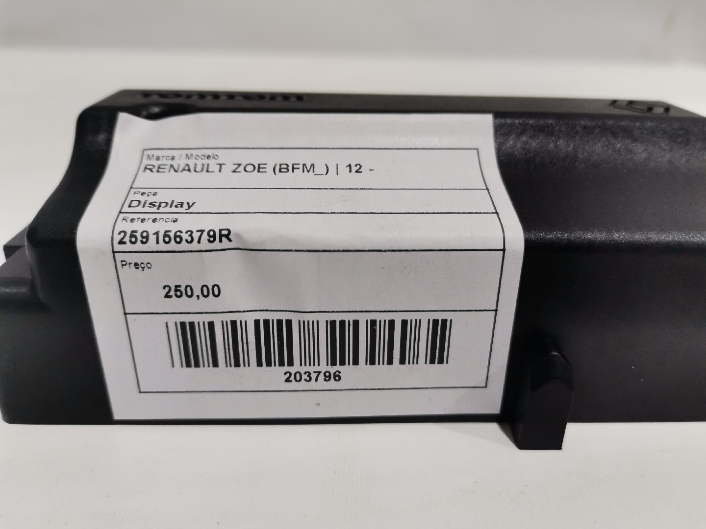 Pantalla Aire Acondicionado RENAULT ZOE (BFM_) | 12 - 