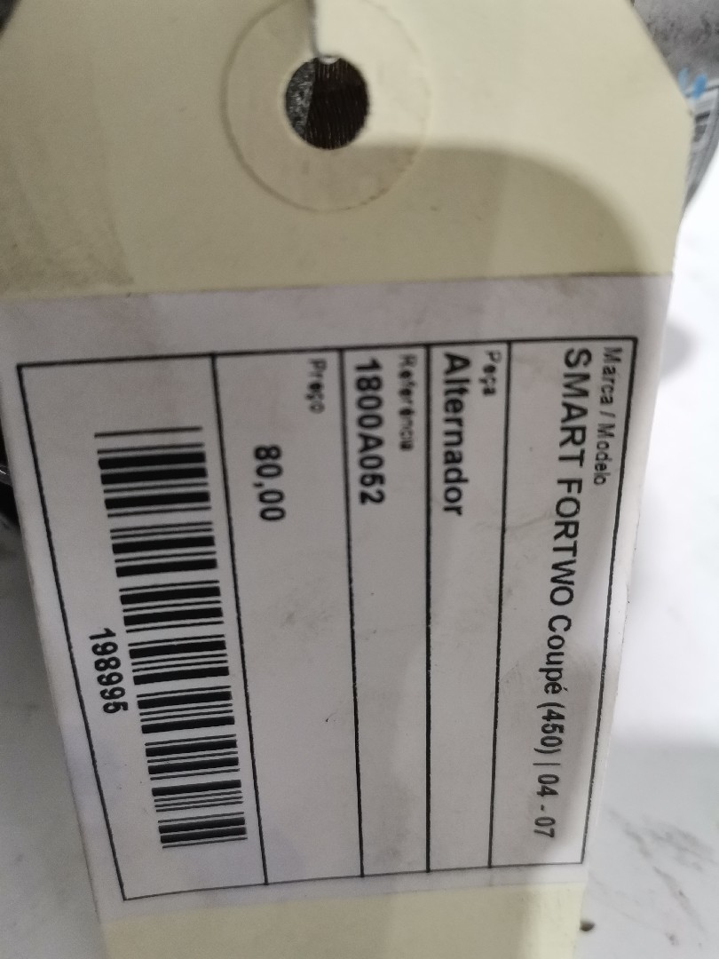 Alternador SMART CITY-COUPE (450) | 98 - 04