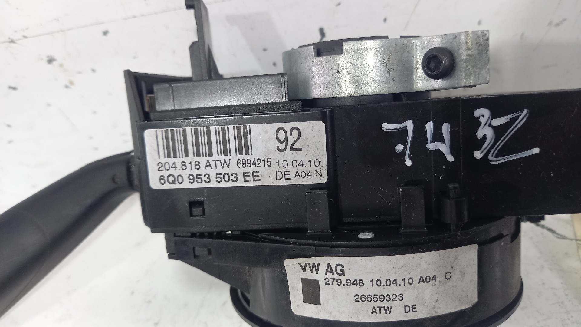 Manetes Luzes/Piscas e Limpa-vidros VOLKSWAGEN POLO (6R1, 6C1) | 09 -  Imagem-2