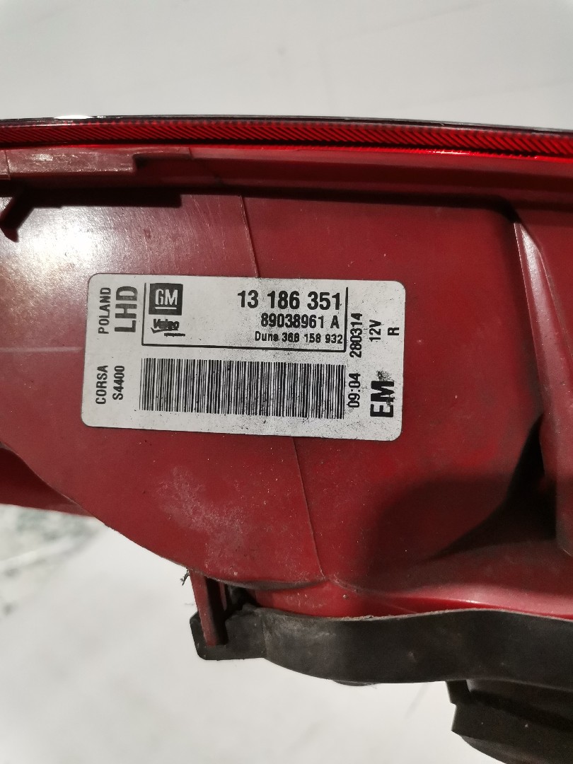 Farolim Traseiro Direito OPEL CORSA D Van (S07) | 06 - 14 Imagem-5