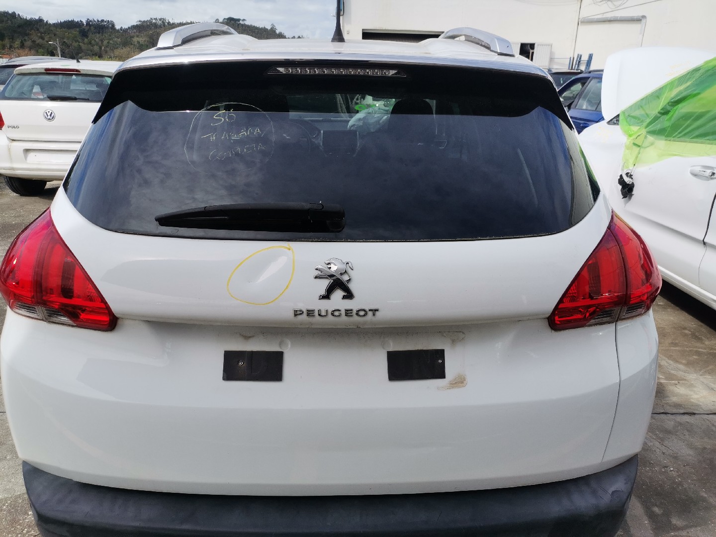 Tampa da Mala PEUGEOT 2008 I 