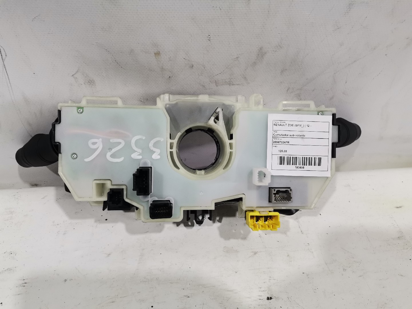 Fita AirBag Volante RENAULT ZOE (BFM_) | 12 - 