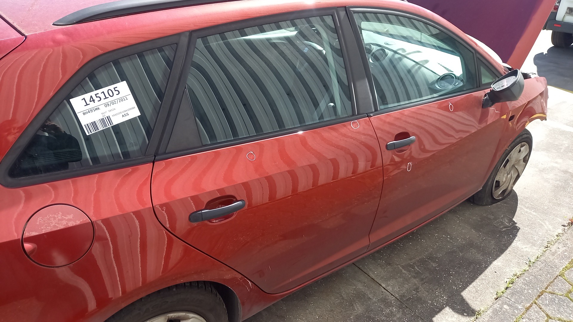 Porta Tras Lado Direito SEAT IBIZA IV ST (6J8, 6P8) | 10 - 16