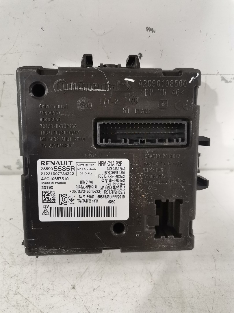 Módulo / Centralina RENAULT ZOE (BFM_) | 12 - 