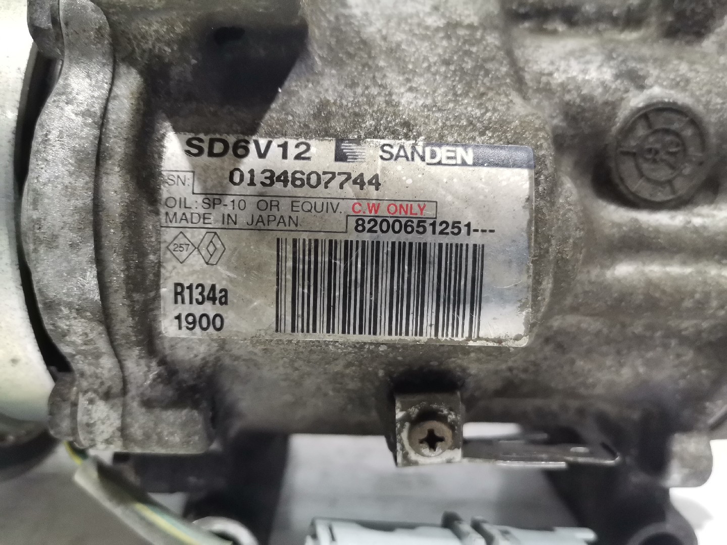 Compressor AC RENAULT CLIO III (BR0/1, CR0/1) | 05 -  Imagem-2