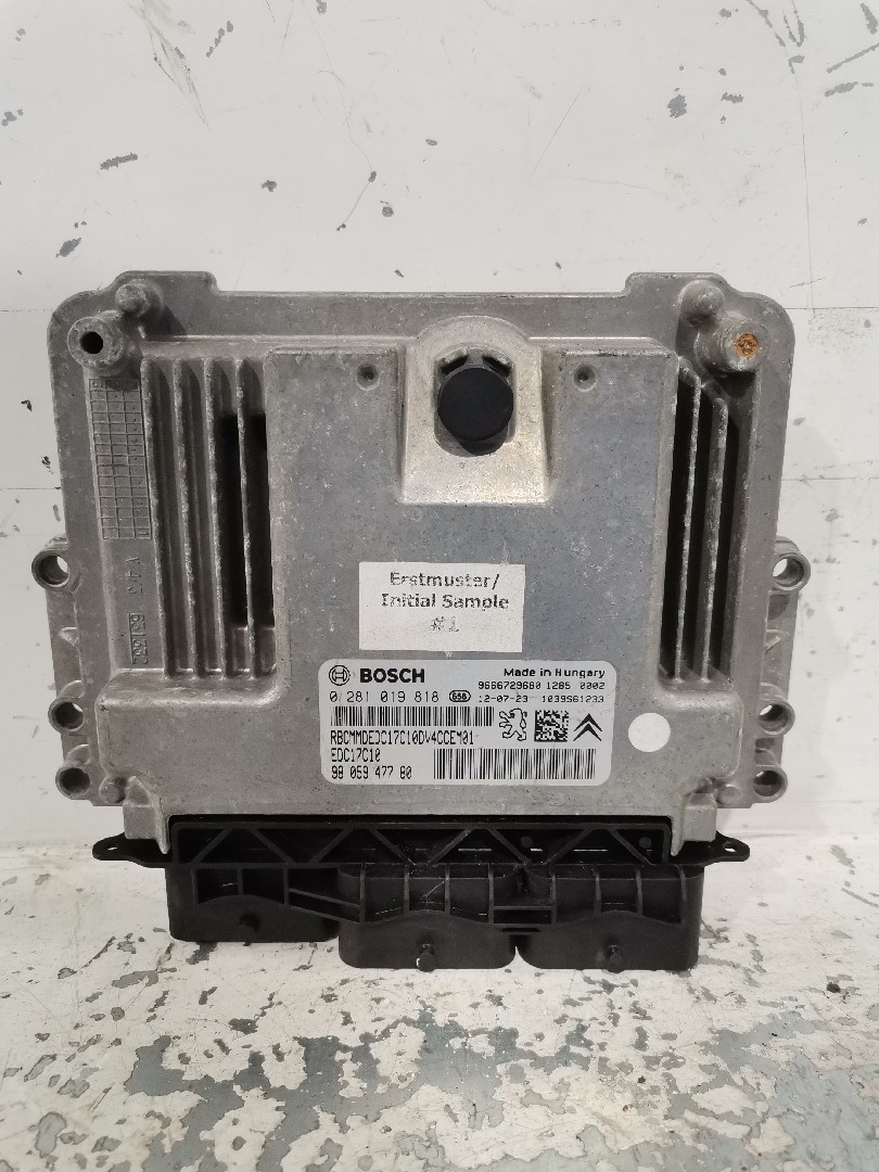 Engine Module CITROEN C3 II Caixa/Hatchback (SC_) | 10 - 
