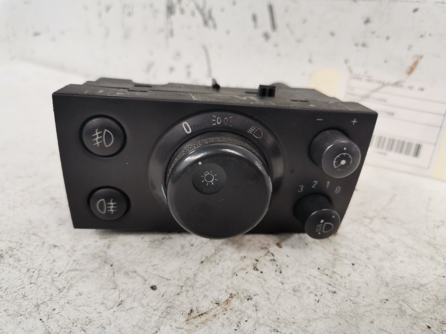 Botão / Interruptor Luzes OPEL VECTRA C (Z02) | 02 - 09