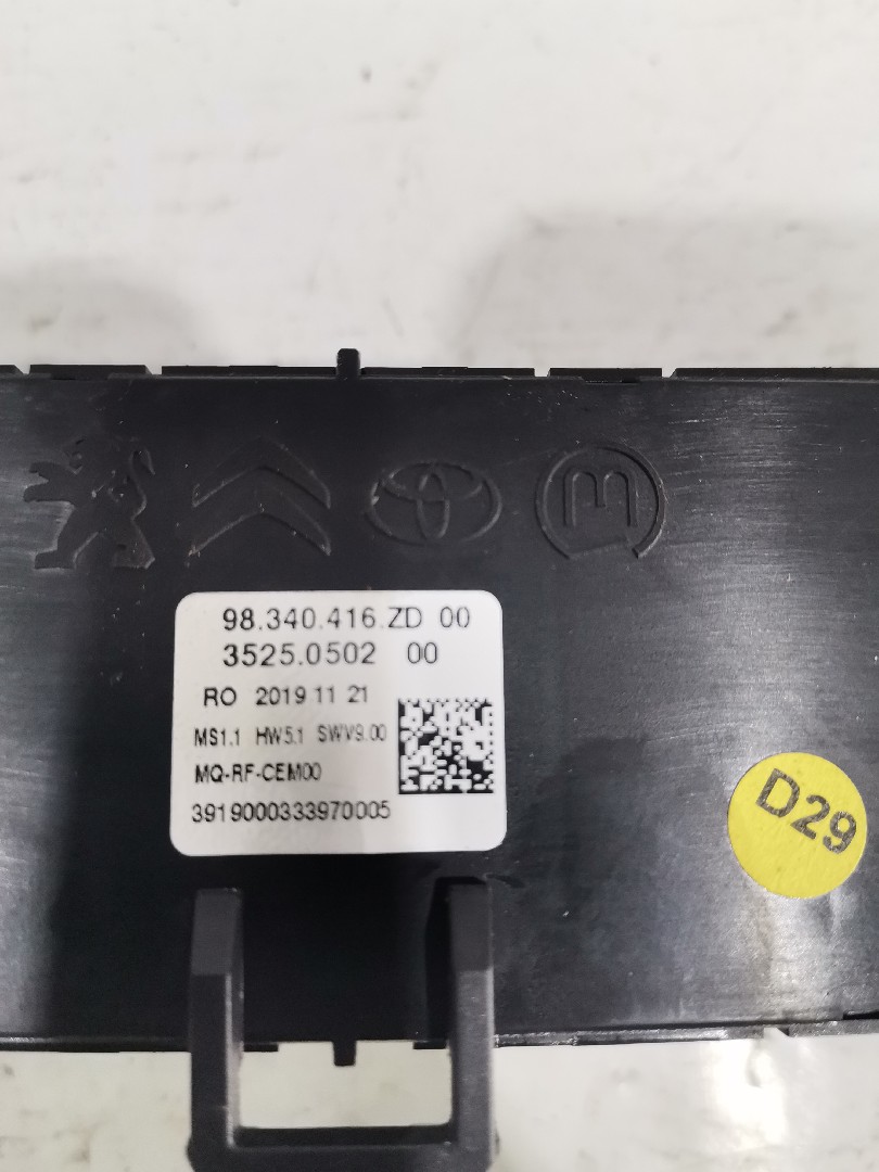 Comando Sofagem TOYOTA PROACE Caixa (MDZ_) | 16 -  Imagem-3