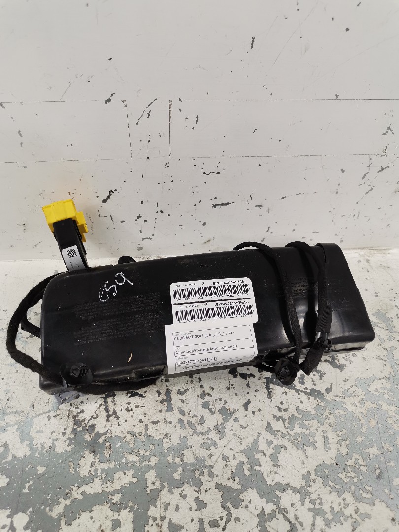 Almofada/Cortina lado esquerdo PEUGEOT 208 I (CA_, CC_) | 12 - 