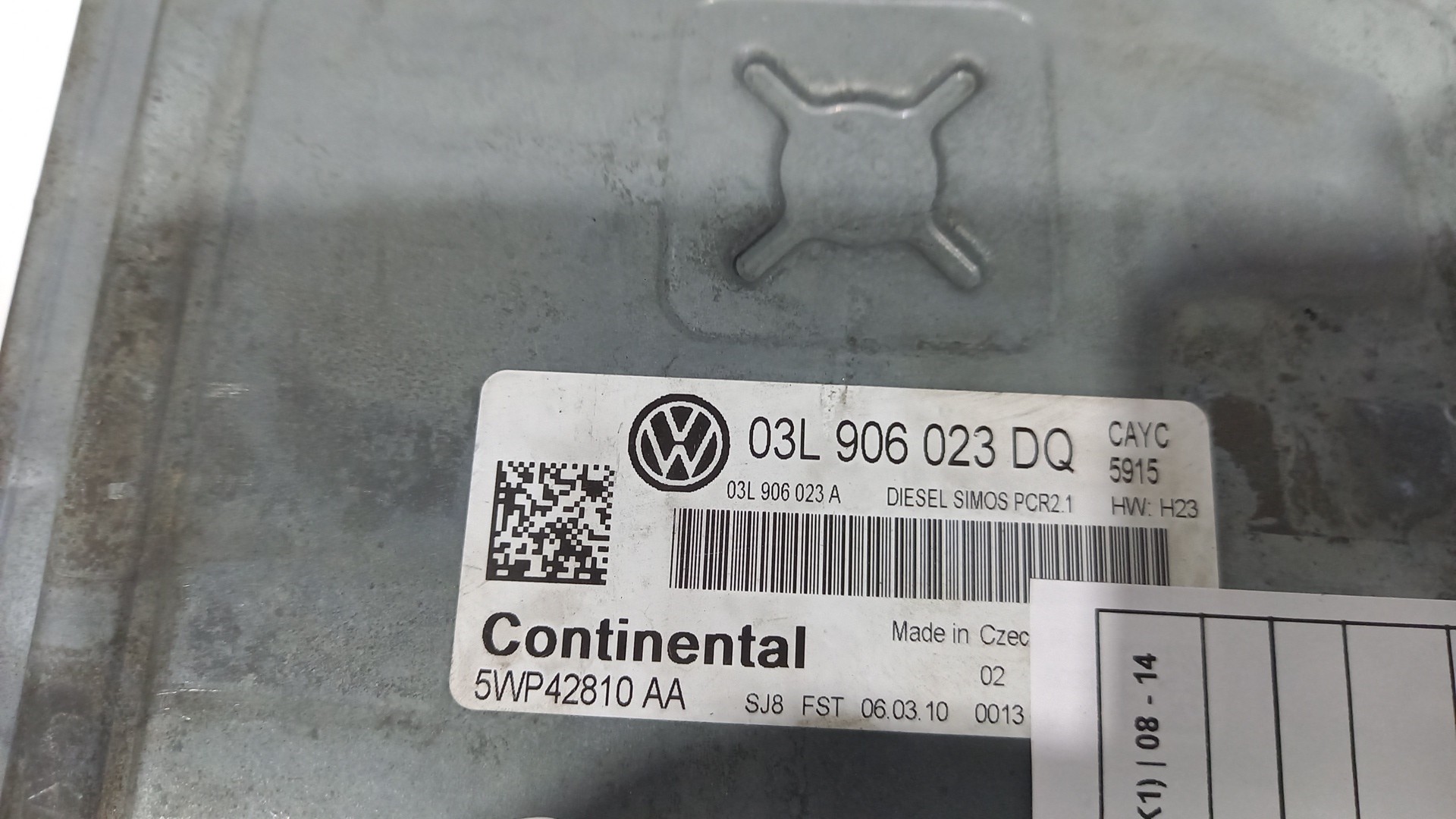 Módulo / Centralina VOLKSWAGEN GOLF VI (5K1) | 08 - 14 Imagem-2