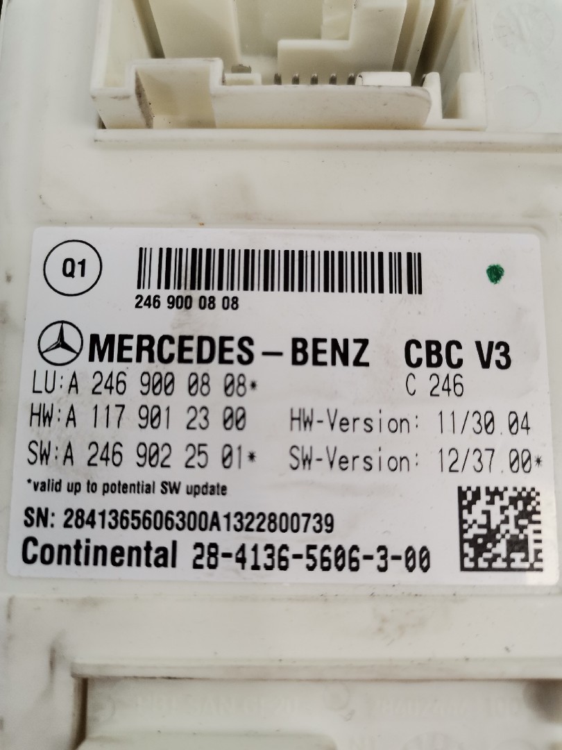 Centralita del Motor MERCEDES-BENZ CLA Coupé (C117) | 13 - 19 Imagem-1