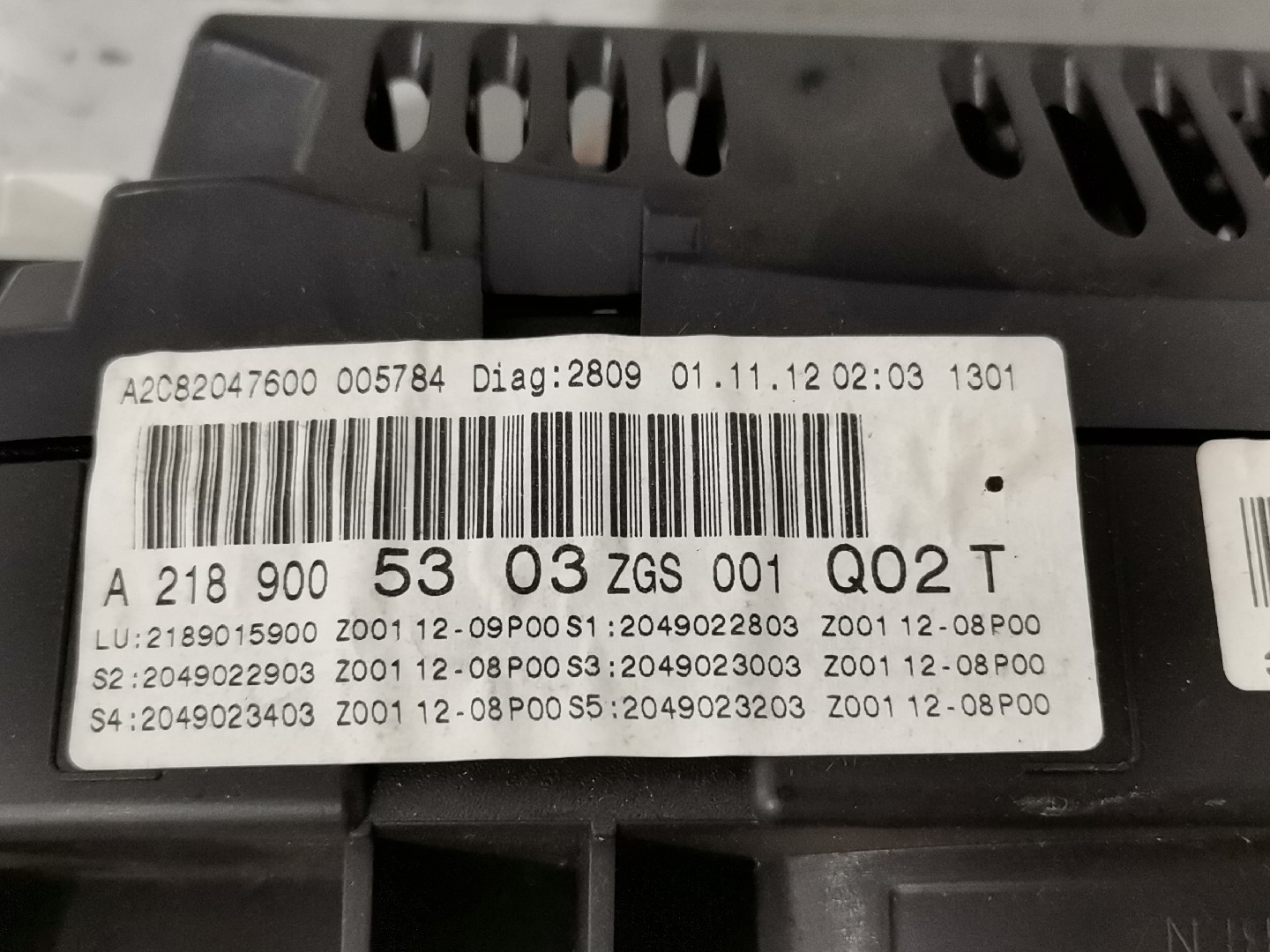 Quadrante MERCEDES-BENZ CLS Shooting Brake (X218) | 12 - 17 Imagem-4