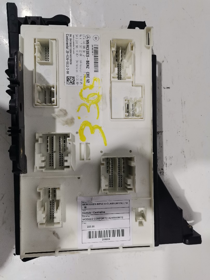 Centralita del Motor MERCEDES-BENZ A-CLASS (W176) | 12 - 18