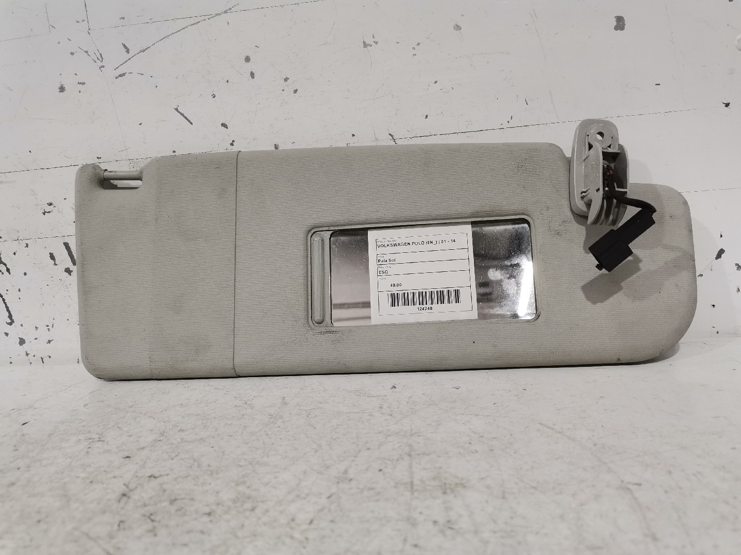 Pala Sol Lado Esquerdo VOLKSWAGEN POLO (9N_) | 01 - 14 Imagem-0