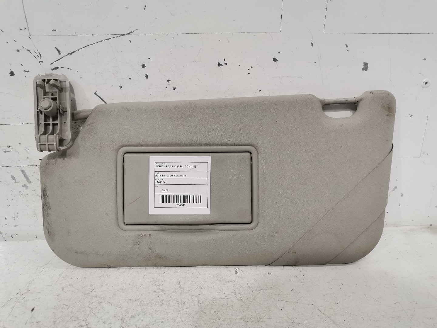 Pala Sol Lado Esquerdo FORD FIESTA VI (CB1, CCN) | 08 - 