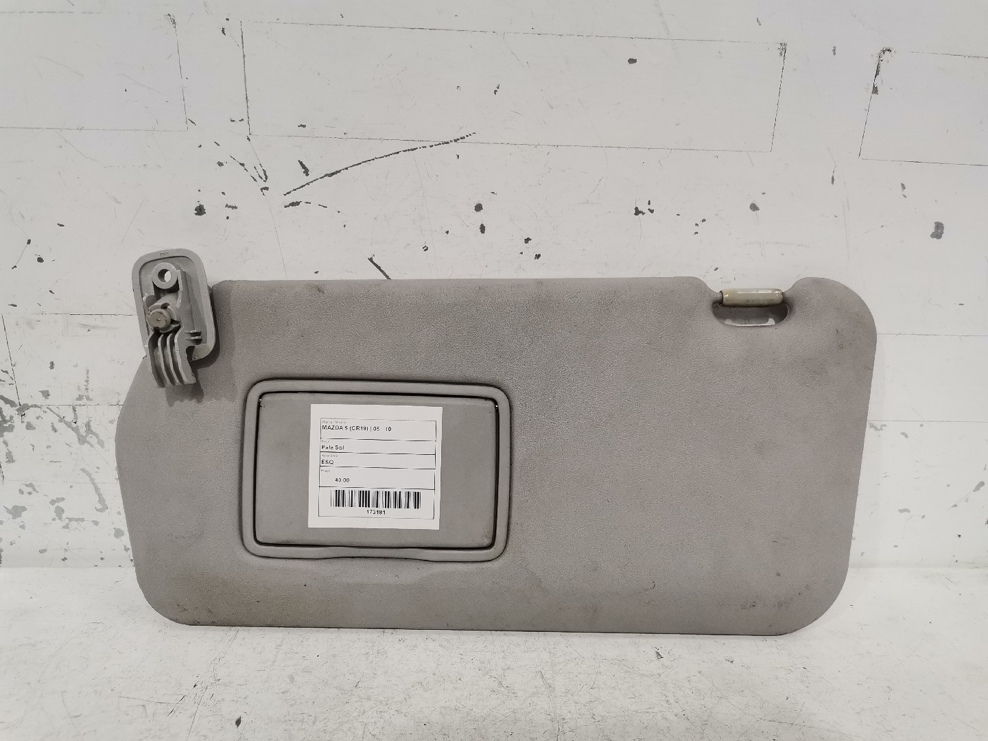 Pala Sol Lado Esquerdo MAZDA 5 (CR19) | 05 - 10