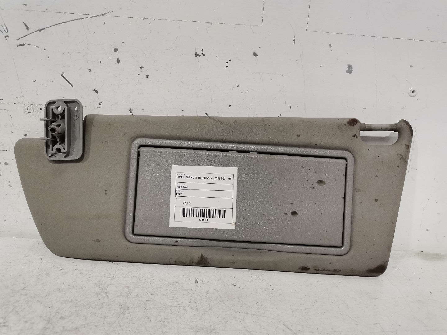 Pala Sol Lado Esquerdo OPEL SIGNUM Hatchback (Z03) | 03 - 08