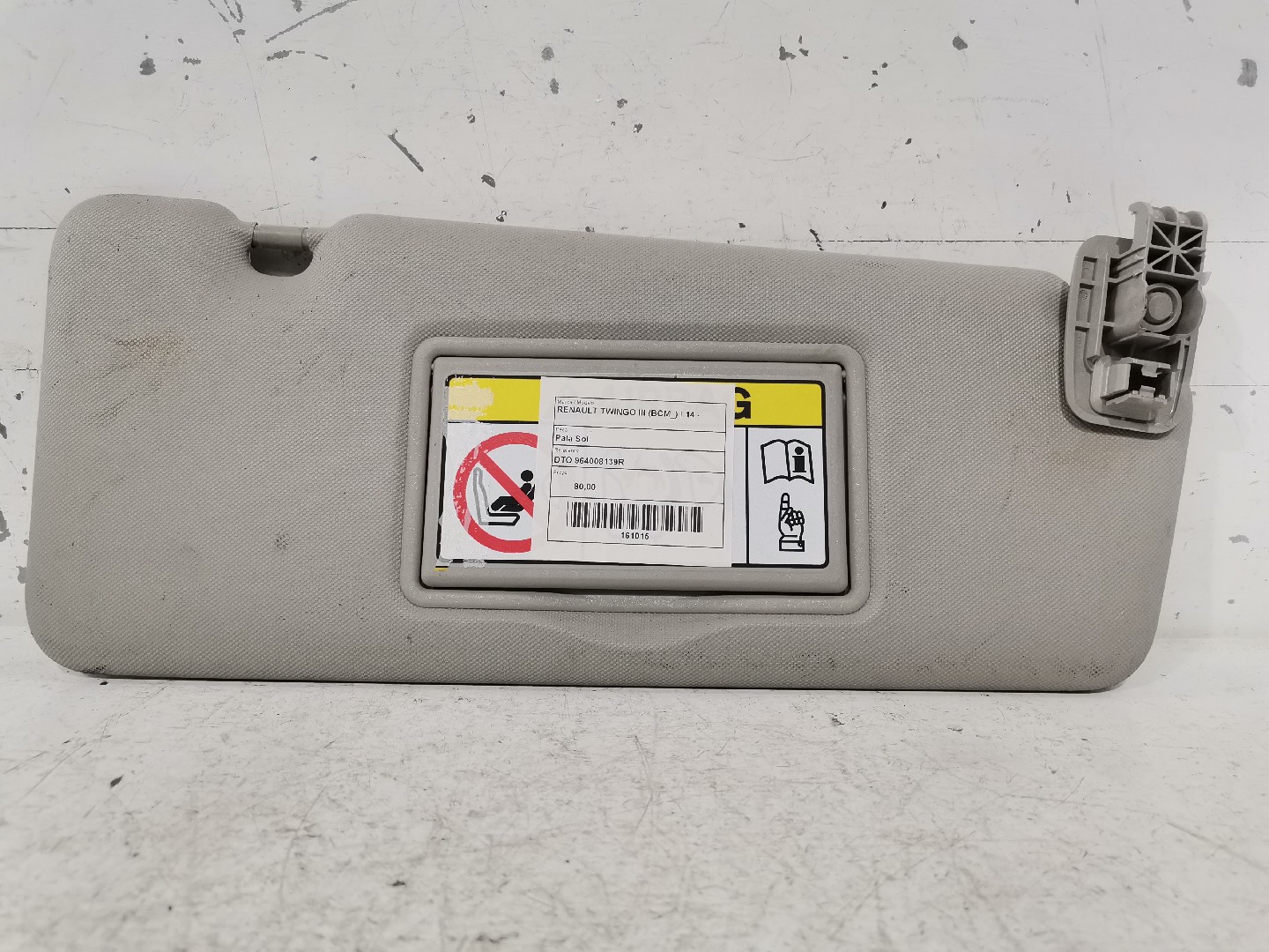 Pala Sol Lado Direito RENAULT TWINGO III (BCM_) | 14 - 